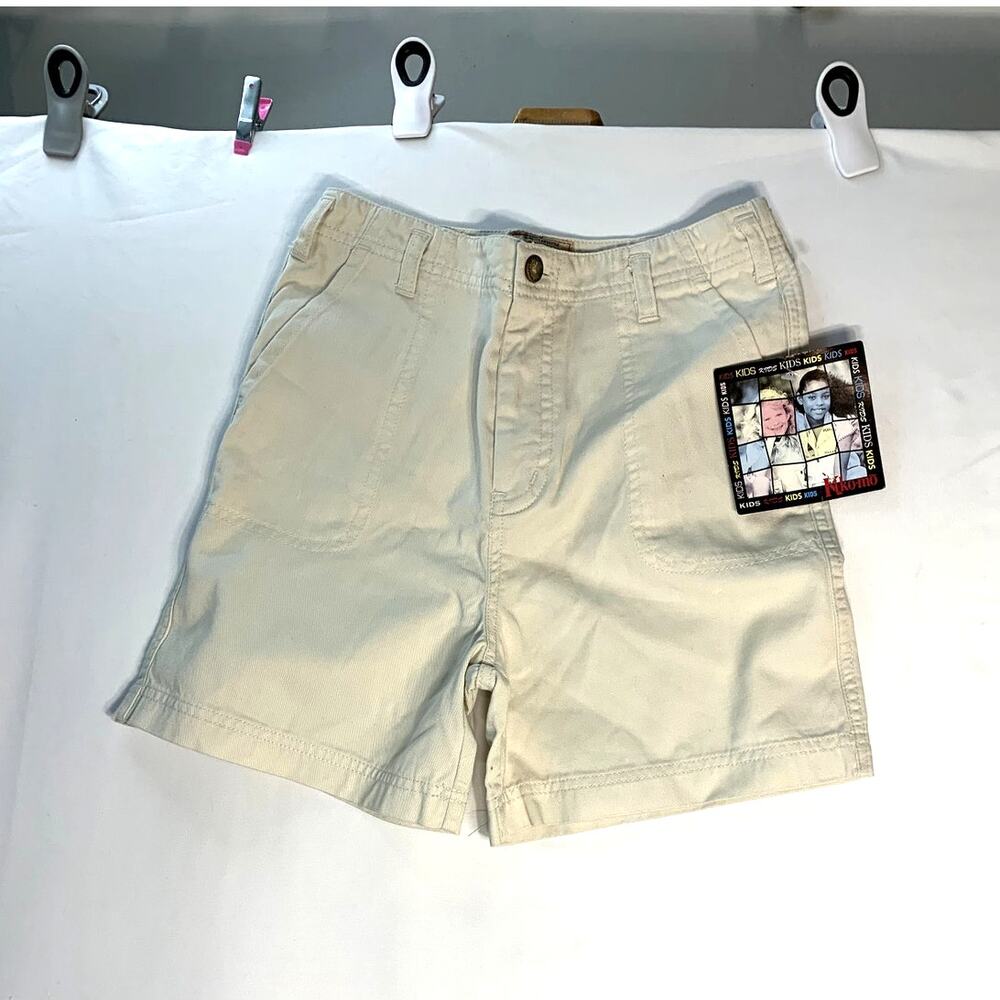 Ki Ko Mo kids Khaki kids shorts Size 7 NWT